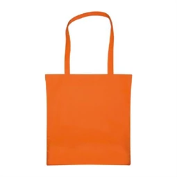 Bevásárlótáska non-woven 41x38x0,3cm, narancssárga, hosszú füllel