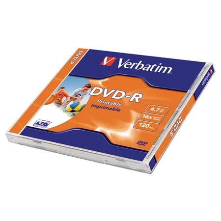 DVD-R Verbatim 4,7GB 16x 120min nyomtatható
