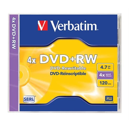 DVD+RW  Verbatim 4X