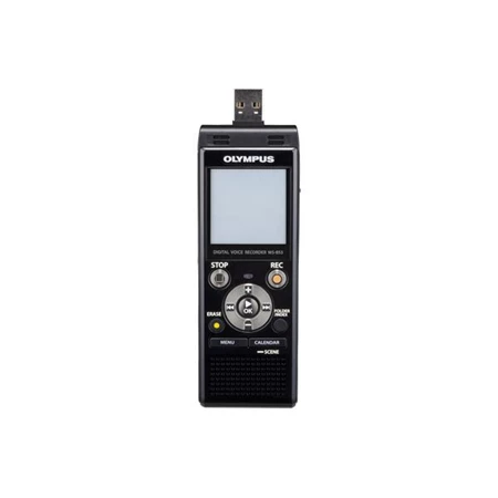Diktafon, digitális, 8GB, MP3, OLYMPUS WS-853, fekete