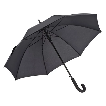 Esernyő automata, aluminium nyéllel, fekete