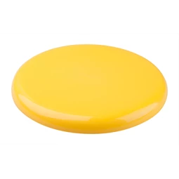 Frizbi műanyag 230x20 mm sárga