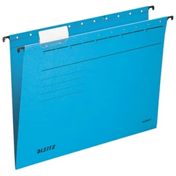 Függőmappa A/4 LEITZ Alpha Standard karton, kék