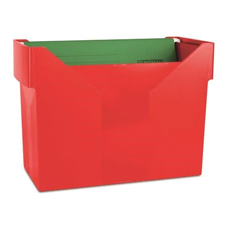 Függőmappa tároló DONAU 5db függőmappával, piros
