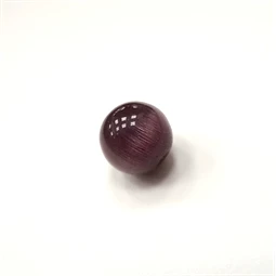 Gyöngy alkatrész- gyöngy macskaszem 10mm darabra lila