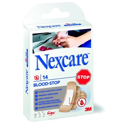 Nexcare Blood-Stop vérzéscsillapító tapasz, 14 db/ doboz