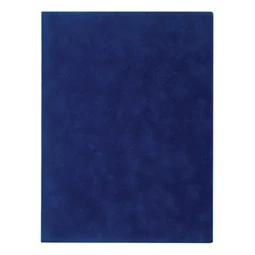Oklevéltartó A/4 VICTORIA plüss kék, belül kék PVC