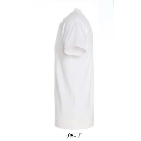 Póló unisex, környakas SOLS IMPERIAL XL fehér