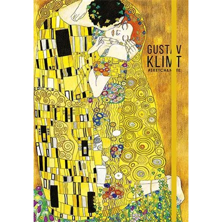Skiccfüzet A/5 pontozott SHKOLYARYK 80 lapos keményfedeles Klimt&Van Gogh vegyes