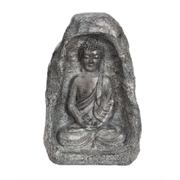 Szobor Buddha ülő 38cm kőborításban