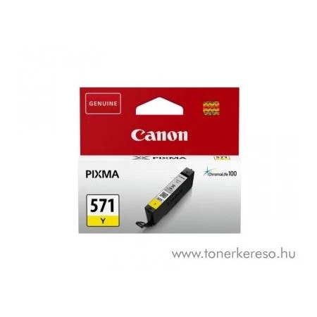 Tintapatron Canon CLI-571 sárga /o/ eredeti