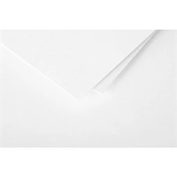 Üdvözlőkártya Clairefontaine Pollen 11x15,5 cm fehér