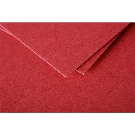 Üdvözlőkártya Clairefontaine Pollen 11x15,5 cm intenzív vörös