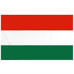 Zászló  90x60cm magyar nemzeti, bal oldalán bújtatózsákkal