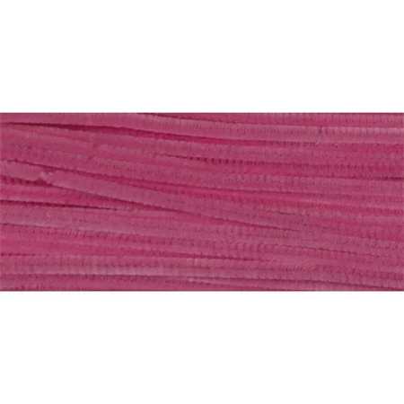 Zsenília szál 6mm-es 30cm 10db/csomag világos rózsaszín