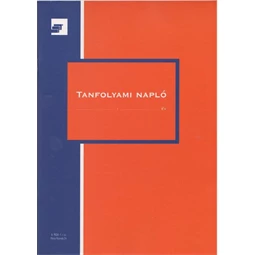 A 9034-1 Tanfolyami napló