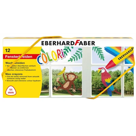 Ablakfestő kréta EberhardFaber Colori 12db/csomag