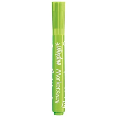 Ablakfilc készlet 6db-os vastag,törlőkendővel MAPED Marker Peps 5 mm