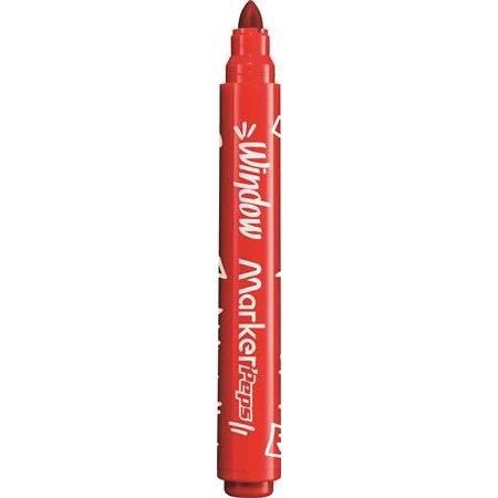 Ablakfilc készlet 6db-os vastag,törlőkendővel MAPED Marker Peps 5 mm