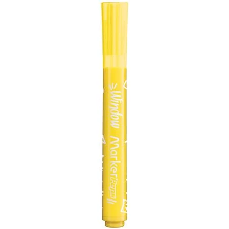 Ablakfilc készlet 6db-os vastag,törlőkendővel MAPED Marker Peps 5 mm
