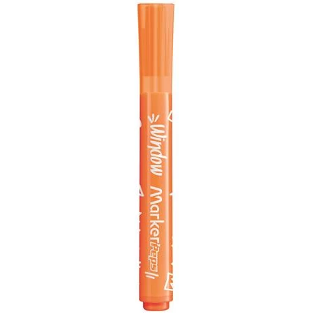 Ablakfilc készlet 6db-os vastag,törlőkendővel MAPED Marker Peps 5 mm