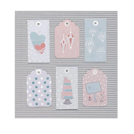 Ajándékkártya 12db motívummal + zsínór