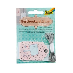 Ajándékkártya 12db motívummal + zsínór