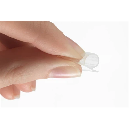 Ajtó- és ablaktömítő szalag, 9 mm x 6 m, TESA tesamoll Premium Flexible, átlátszó időjárásálló ablakrés-szigetelő