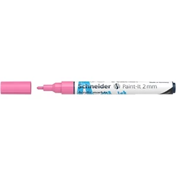 Akril marker, 2 mm, SCHNEIDER Paint-It 310, pasztellrózsaszín