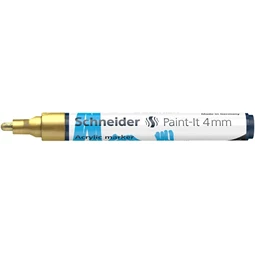 Akril marker, 4 mm, SCHNEIDER Paint-It 320, arany