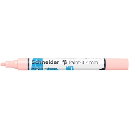 Akril marker, 4 mm, SCHNEIDER Paint-It 320, barack