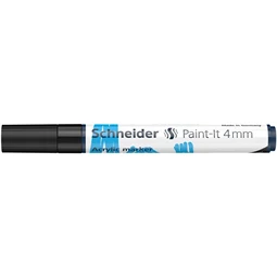 Akril marker, 4 mm, SCHNEIDER Paint-It 320 , fekete