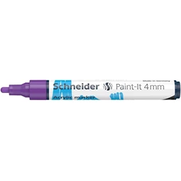 Akril marker, 4 mm, SCHNEIDER Paint-It 320, lila