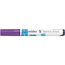 Akril marker, 4 mm, SCHNEIDER Paint-It 320, lila