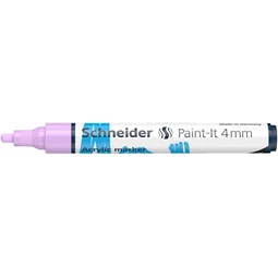 Akril marker, 4 mm, SCHNEIDER "Paint-It 320", pasztell-lila