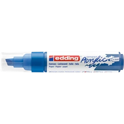 Akril marker EDDING 5000 5-10mm gentian kék