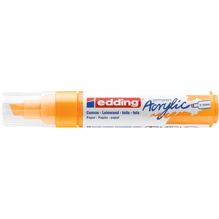 Akril marker EDDING 5000 5-10mm napsárga