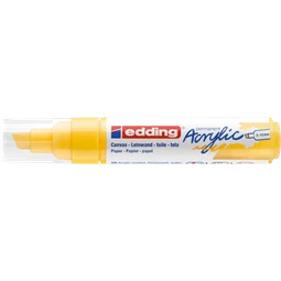 Akril marker EDDING 5000 5-10mm traffic sárga