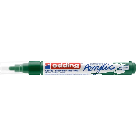 Akril marker EDDING 5100 2-3mm moha zöld