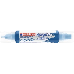 Akril marker EDDING 5400 Double liner 3D 2-3/5-10mm gentian kék