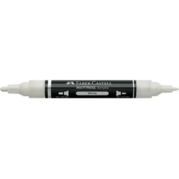 Akril marker Faber-Castell Multimark 101 kétvégű 1-1,2/2-3mm fehér