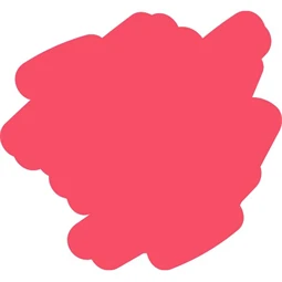 Akril marker FABER Multimark 124 kétvégű 1-1,2/2-3mm vörös