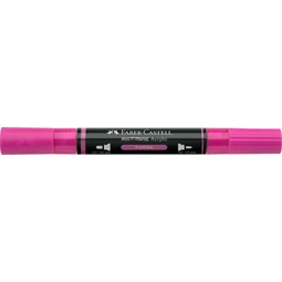 Akril marker FABER Multimark 125 kétvégű 1-1,2/2-3mm fukszia