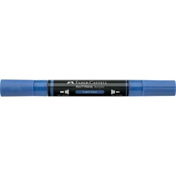 Akril marker Faber-Castell Multimark 140 kétvégű 1-1,2/2-3mm világoskék