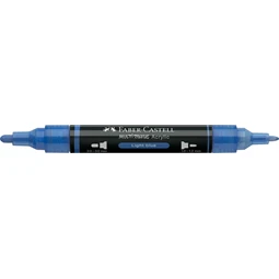 Akril marker Faber-Castell Multimark 140 kétvégű 1-1,2/2-3mm világoskék