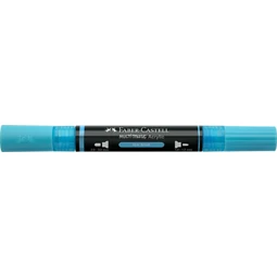 Akril marker Faber-Castell Multimark 148 kétvégű 1-1,2/2-3mm jégkék