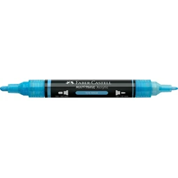 Akril marker Faber-Castell Multimark 148 kétvégű 1-1,2/2-3mm jégkék