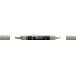 Akril marker Faber-Castell Multimark 172 kétvégű 1-1,2/2-3mm zsálya zöld