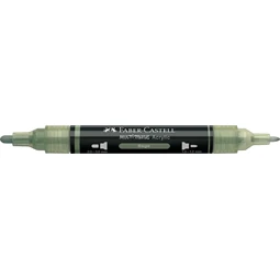 Akril marker Faber-Castell Multimark 172 kétvégű 1-1,2/2-3mm zsálya zöld