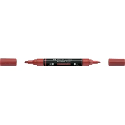 Akril marker Faber-Castell Multimark 192 kétvégű 1-1,2/2-3mm őszi levél
